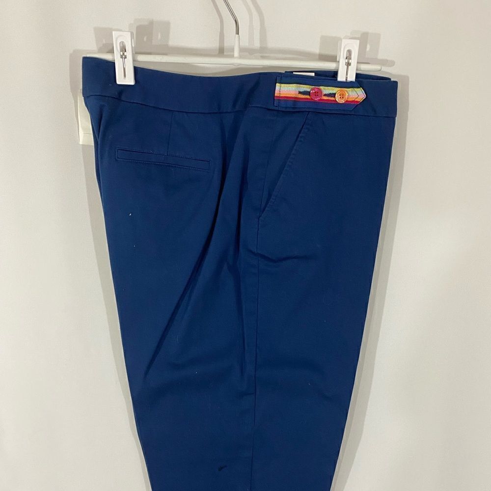 NWT Talbots Bright Blue Capris